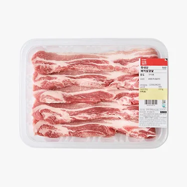 국내산 삼겹살 1kg