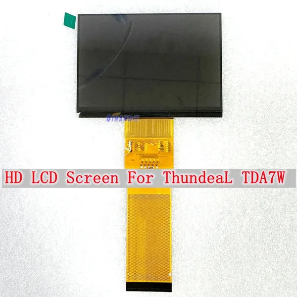 ThundeaL TDA7W TDA 7W 7 W LED 비디오 프로젝터 홈 시어터 프로젝터 용 HD LCD 화면 109*63mm 109x63mm 편광 유리