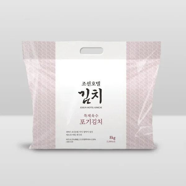 조선호텔 김치 특제육수 포기김치 8kg