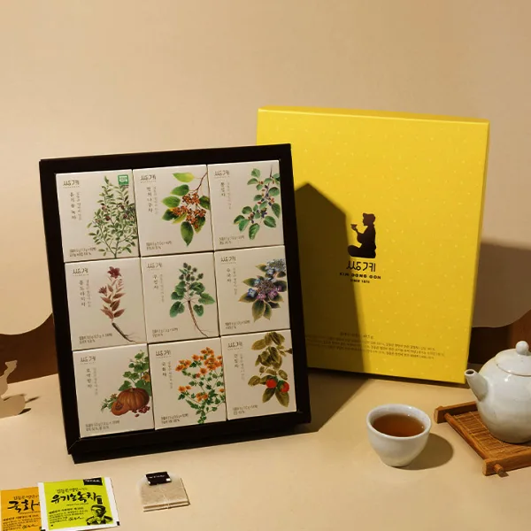 쌍계명차 클래식 티박스 9종 45티백 x 2세트