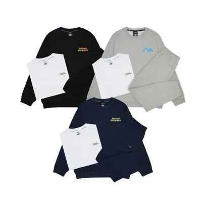 K265UPB901 맨투맨 3PCS SET 3종택1