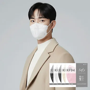 세이피 새부리형 KF94 대형 중형 소형 100매 컬러마스크