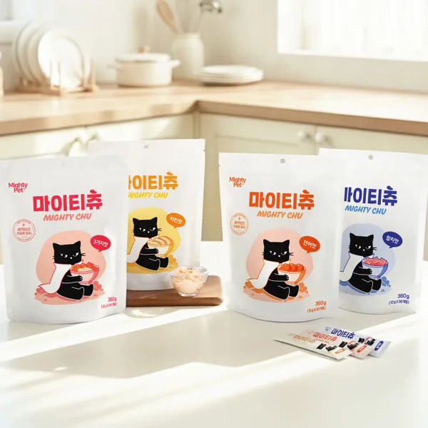 마이티펫 짜먹는 고양이 츄루 간식 마이티츄 30EA 2+1(총 90EA)
