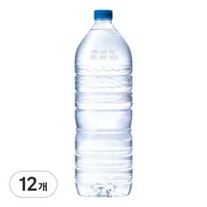 웅진 깊을수록 무라벨, 2L, 12개