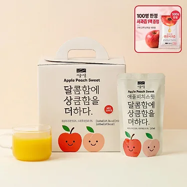 애플피치스윗 160ml 10팩