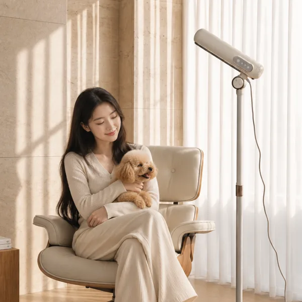 제니퍼룸 BLDC 스탠딩 헤어드라이기 프로 핸즈프리 스탠드 드라이어 가정용미용실