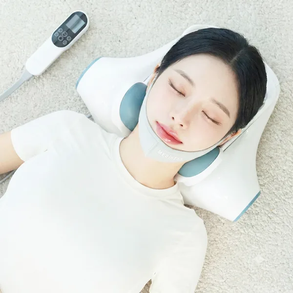 거북목 교정기 및 목견인기 목디스크 치료기 넥필 MDM-3577