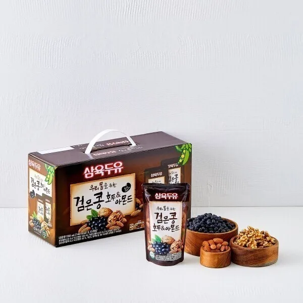 삼육두유 검은콩 호두아몬드 파우치 190ml 45팩