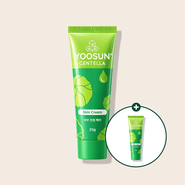 유순 센텔라 크림 25g+10g 판테놀 시카 병풀 수분 보습 진정 약국템