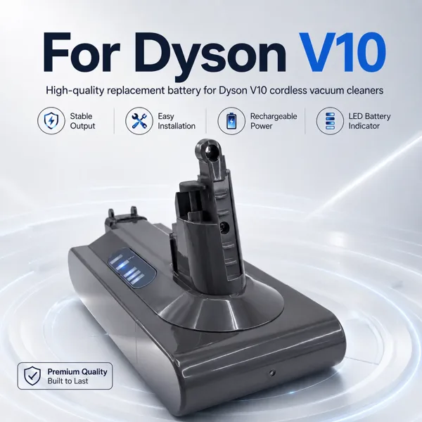 2026 다이슨 V10용 16800mAh 25.2V 배터리 다이슨 SV12 배터리용 앱솔루트 애니멀 리튬 이온 진공 청소기 충전식 배터리 SV12