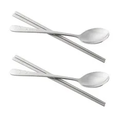 리빙젠 스텐 해피래빗 수저 세트