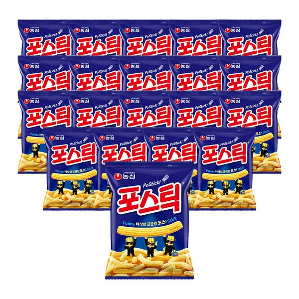 농심 포스틱, 84g, 20개