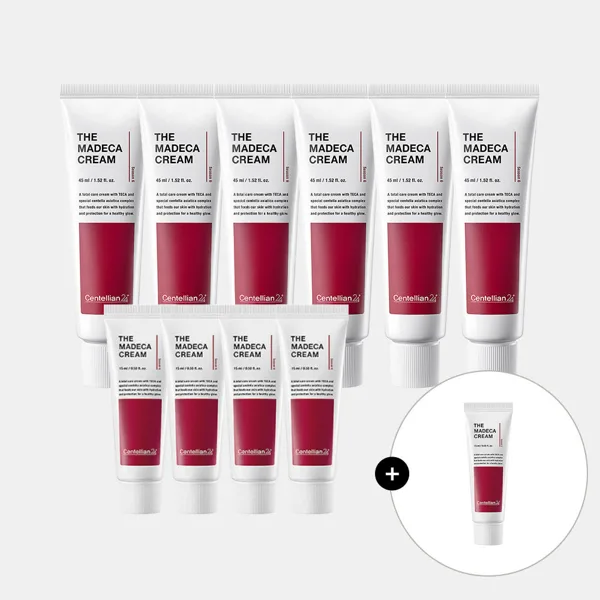 동국제약 센텔리안24 더 마데카크림 주름개선 보습 크림 45ml 6개+15ml 4개