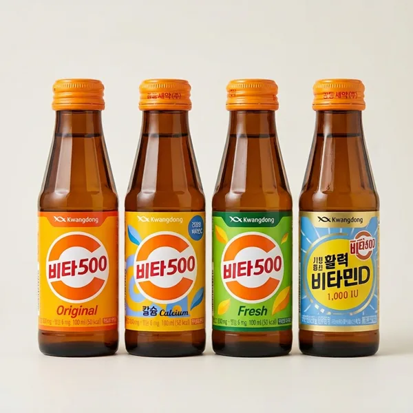 광동제약 비타500 버라이어티팩 100ml, 40병