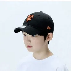 뉴에라 아동용 9FORTY 언스트럭처 샌프란시스코 면 볼캡 14864541