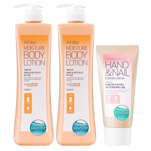 바세린 바디로션 대용량 1000ml 2개+60ml