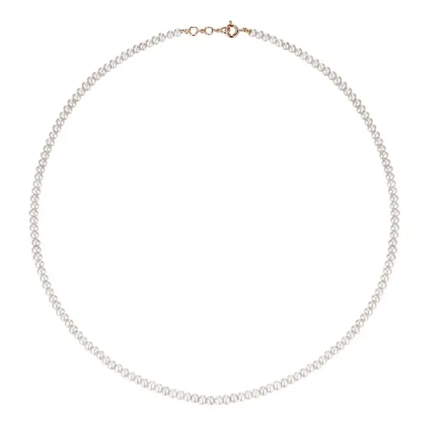 펄스트레치 담수진주(3.5mm) 14K 목걸이_242300023