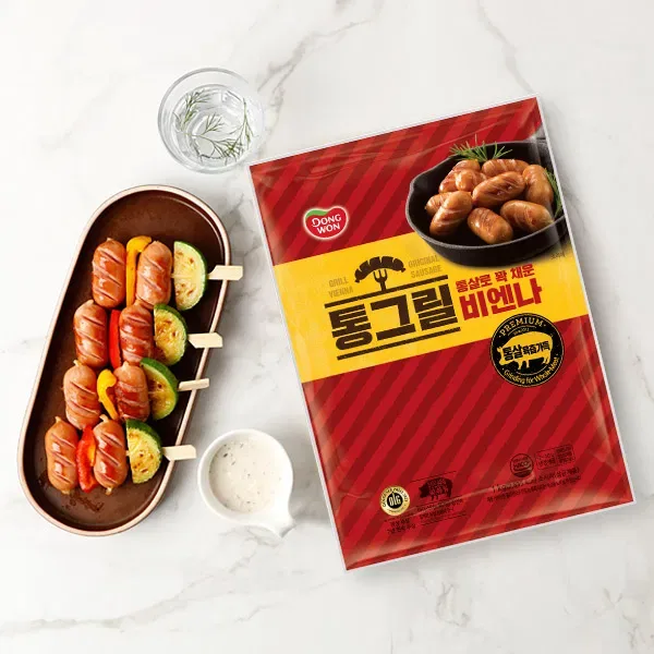 통그릴비엔나 1kg 2개