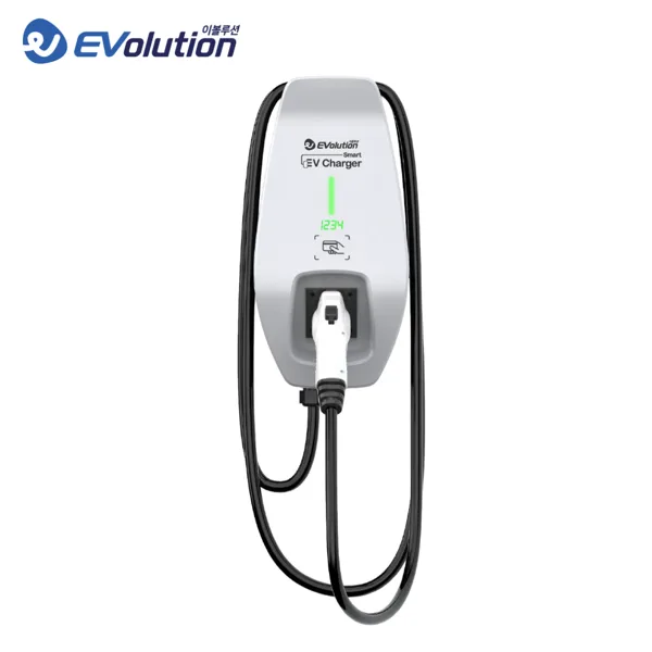 이볼루션X에바 전기차 충전기 7kW 비공용 완속 5.5m