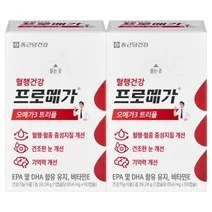 종근당건강 프로메가 오메가3 트리플, 60정, 2개