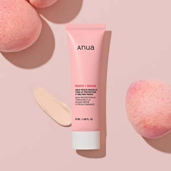 아누아 복숭아 나이아신 UV 톤업 프로텍션 멜팅 피치 SPF 50+ PA++++ 50ml