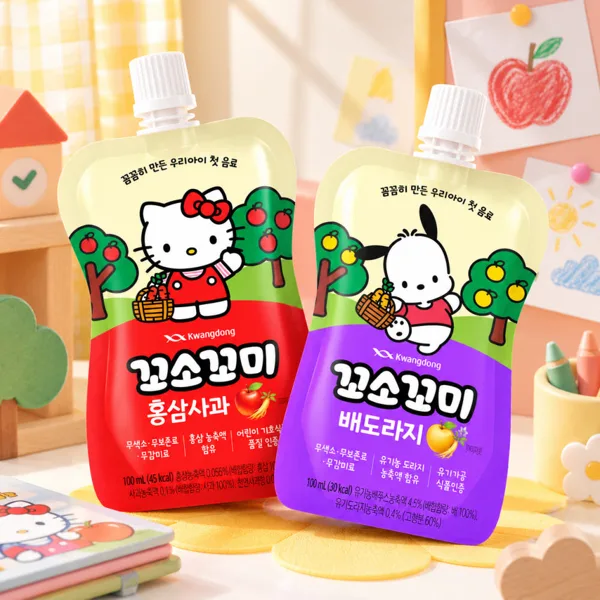 광동제약) 꼬소꼬미 200ml 4종 40입 16900원~(보리/옥수수/밀크/사과)