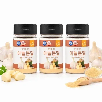 HACCP인증 국산 마늘분말 100g X 3개 국내산 마늘가루