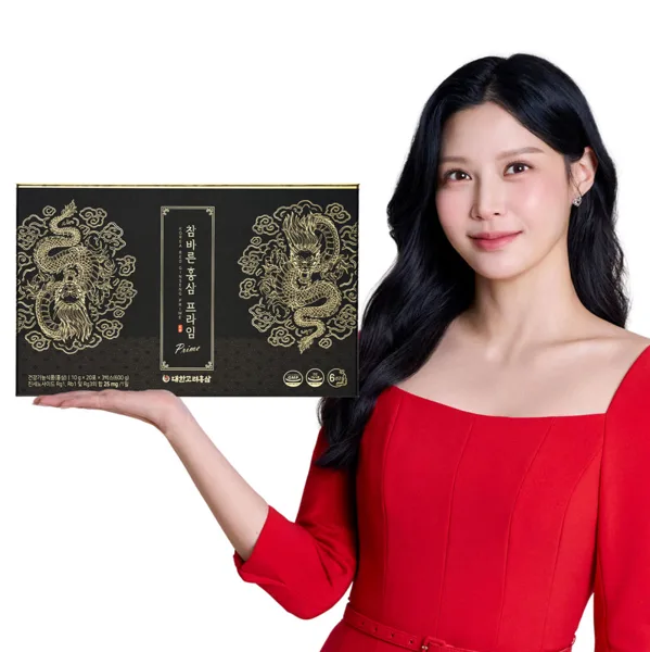쪼민 참바른홍삼 프라임 60포 선물세트