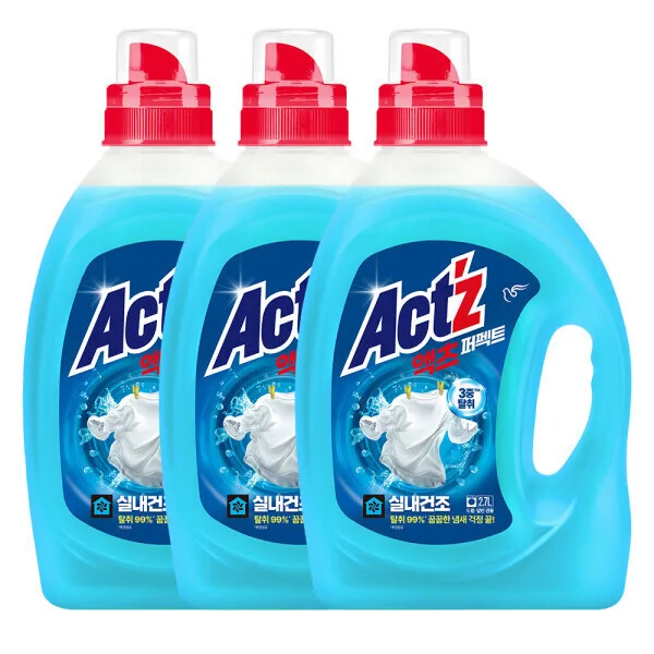 액츠 퍼펙트 실내건조 2.7L (겸용) 3개