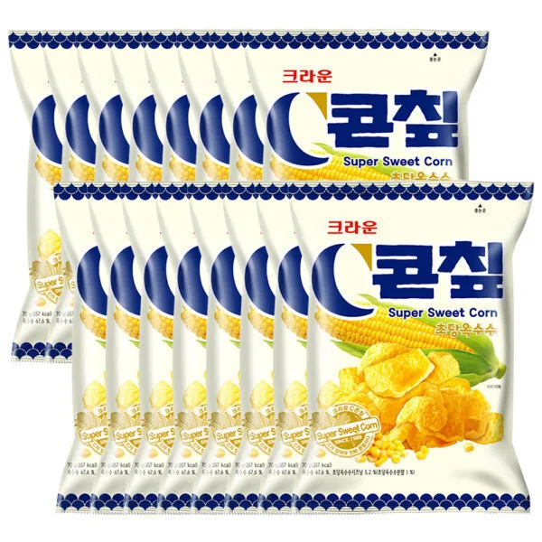 콘칩 초당옥수수 70g x 16봉 (1박스)