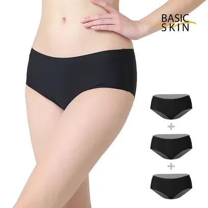베이직스킨 3세트 래쉬가드이너팬티 스포츠이너 BSE-T263K