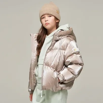 K244GDW010 글라리스 덕 다운 점퍼 GOLDBEIGE