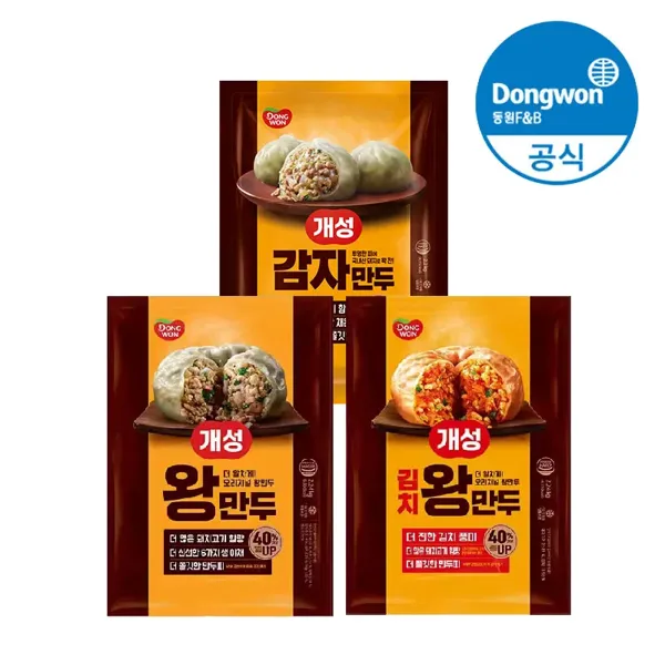 동원 개성왕만두/감자만두 2.24kg x 2봉지