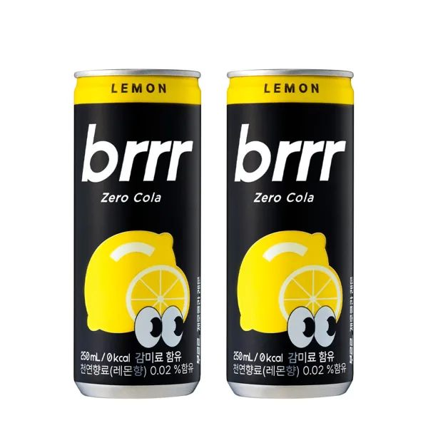 부르르 제로콜라 레몬 250ml x 30개