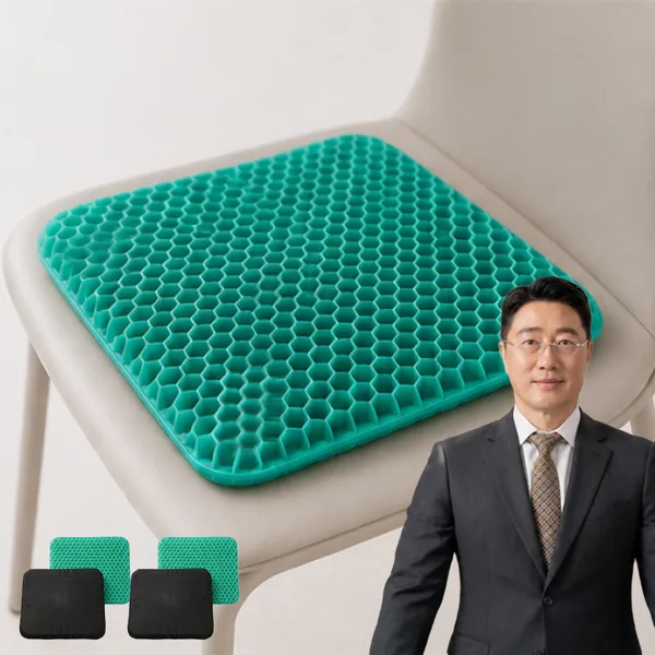 척척핏 허리골반 2세트 쿨방석 허니콤 골반균형 커버