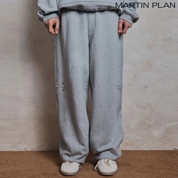마틴플랜 Tunnel String Sweatpants_GREY