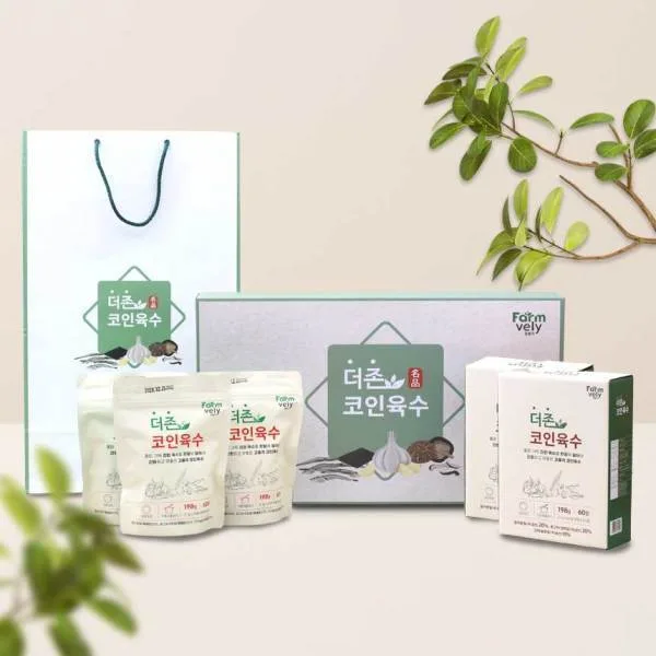 더존 코인육수 선물세트 3.3g x 60정 3팩