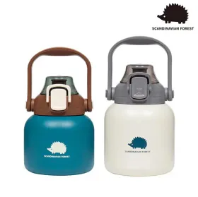 스칸디나비안포레스트 빅핸들 텀블러 2종 (600ml+800ml+전용빨대+지비츠 포함)
