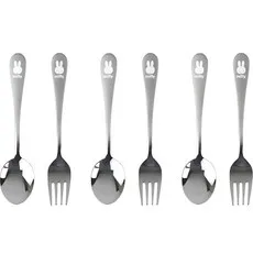 키친유 국산 레이저 미피 스텐 유아스푼포크세트, 혼합색상, 스푼 3p + 포크 3p, 1세트 할인 내일(토) 도착 ( ) 최대 37원 할인