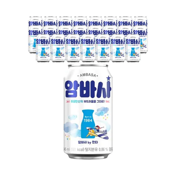 코카콜라 암바사 by 환타 345ml, 24개