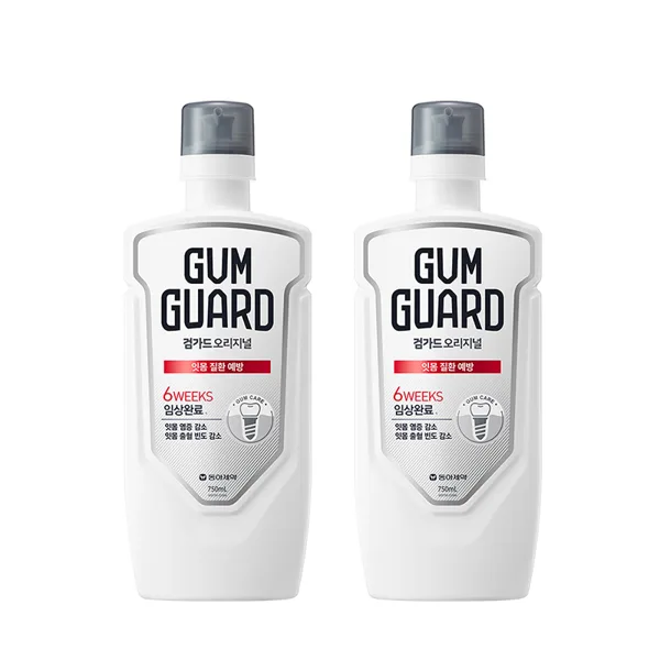 가그린 검가드 오리지널 구강청결제 750ml x 2개