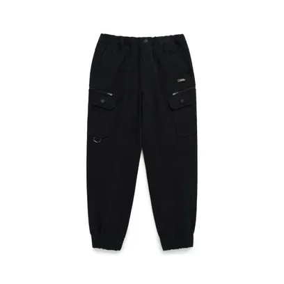 K234UPT210 어드벤처 카고 컴포터블 조거(기모) CARBONBLACK