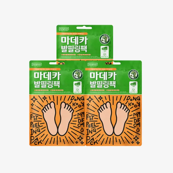 [3개월분] 동국제약 마데카 발필링팩 20g (3개입) / 발각질제거 풋마스크 보습팩
