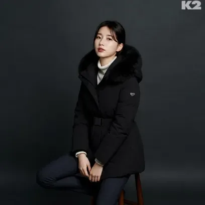여성 수지 폭스퍼 구스다운 시그니처 티아나 KWW25570
