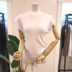 미스칸트 반목 캡소매 니트(KESWQ903)