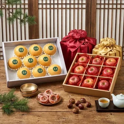[팜보스]명품 국산과일 나주 배 사과 선물세트프리미엄 상품