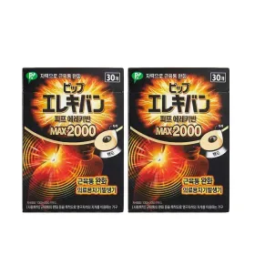 동국제약 자석파스 피프 에레키반 MAX2000 30개입 (2박스)