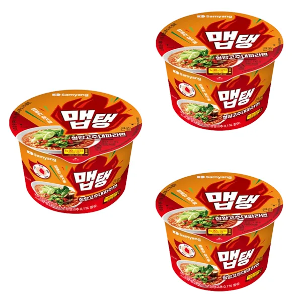 삼양 큰컵 맵탱 청양고추대파라면 110g x 16개 무배 10900원 26.10.16.