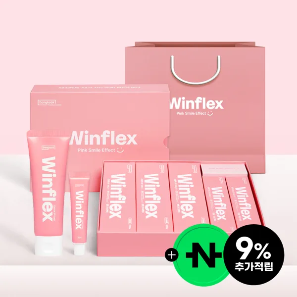 동국제약 윈플렉스 잇몸치약 프리미엄 선물세트 100g 3개+30g 2개 잇몸염증