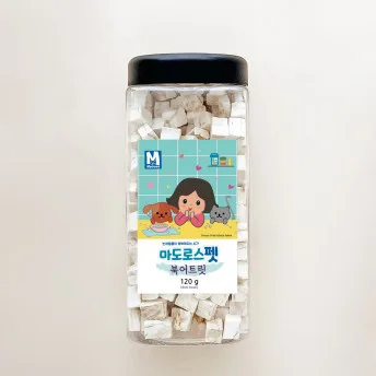 마도로스펫 북어트릿 120g(대용량) 동결건조 강아지간식